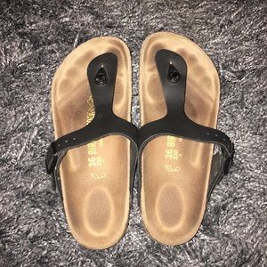Black Birkenstocks